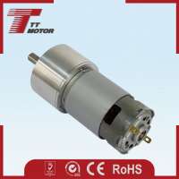 Mini geared electric 12V DC brush motor for diagnostic equipment