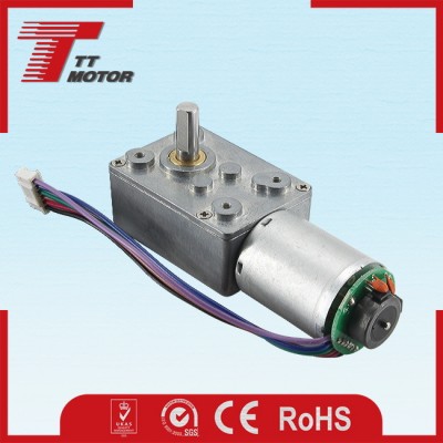 High torque 12V mini worm gear motor for automotive tansmission